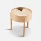 Table d'appoint bois ARC avec rangement Woud