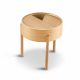 Table d'appoint bois ARC avec rangement Woud